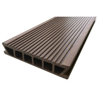 Террасная доска цвет Венге Deckron (Декрон) 28*153*6000 мм